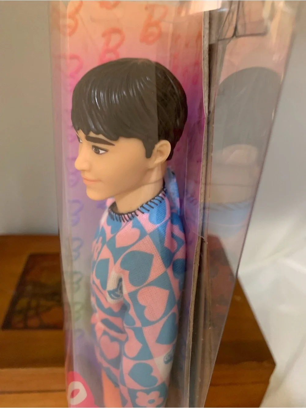 Barbie Ken 209 Fashionista KPop Flowers and Hearts Sweater NIB NRFB Collectible
